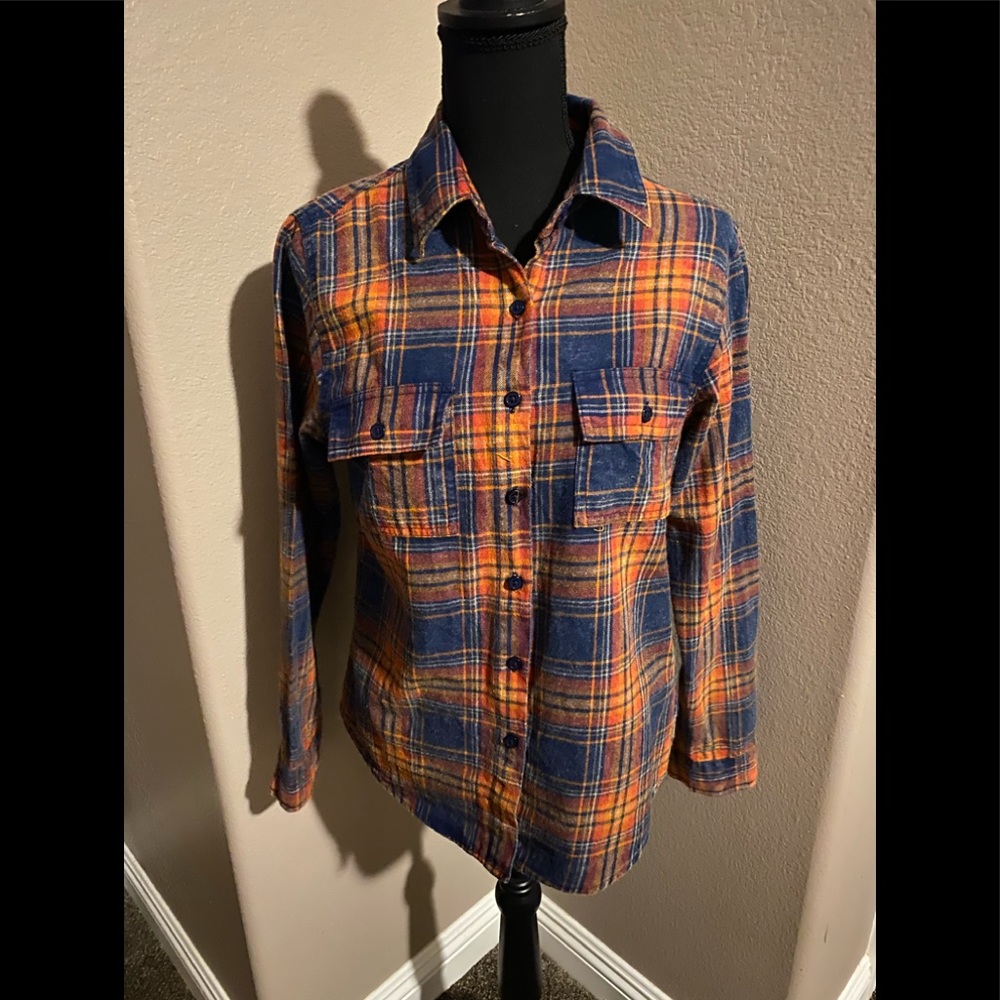 3/$10 Flannel Shirt by Blue Age Jeans USA